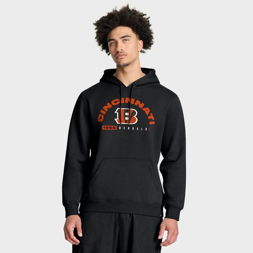 Men 2026 NFL Cincinnati Bengals black Hoodie hooded style 01->cincinnati bengals->NFL Jersey